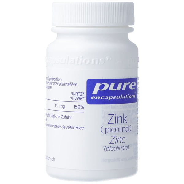 PURE Zink Kaps 15 mg Ds 60 Stk