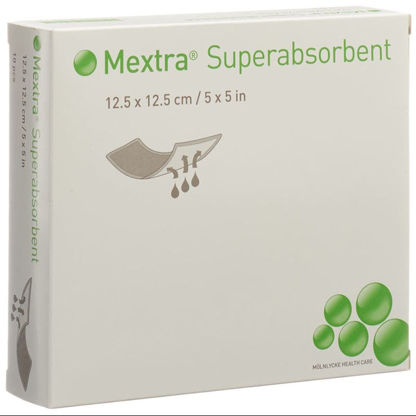 MEXTRA Superabsorbent 12.5x12.5 cm 10 Stk