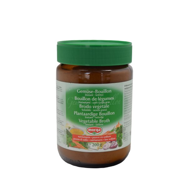 MORGA Gemüse Bouillon inst fettfrei nat arm 200 g