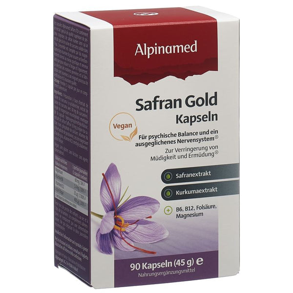 ALPINAMED Safran Gold Kaps 90 Stk
