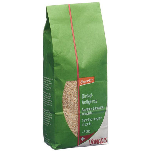 VANADIS Dinkel Vollgriess 500 g