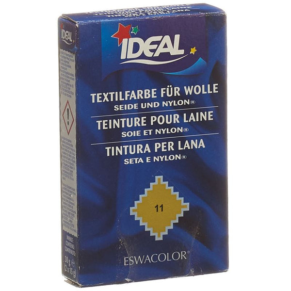IDEAL Wolle Color Plv No11 goldgelb 30 g