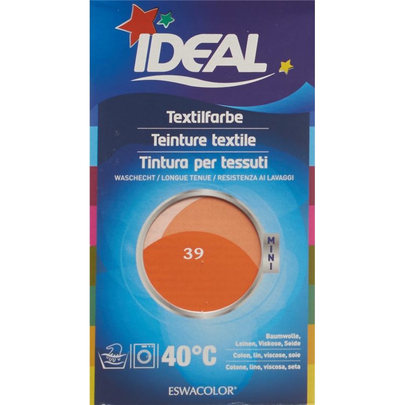 IDEAL MINI Baumwolle Color No39 orange