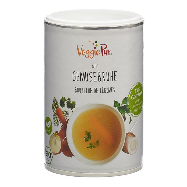 VEGGIEPUR Gemüse-Brühe/Bouillon Bio Ds 200 g