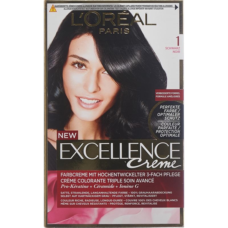 EXCELLENCE Creme Triple Prot 1 schwarz