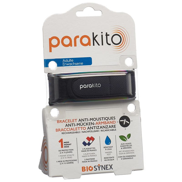 PARAKITO Armband Erwachsene schwarz