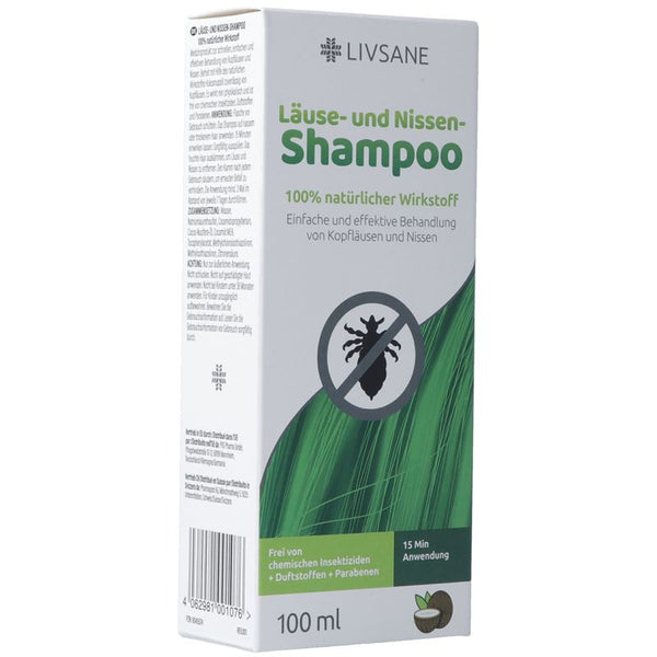 LIVSANE Läuse- & Nissen-Shampoo natürlich 100 ml