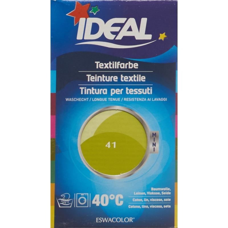 IDEAL MINI Baumwolle Color No41 anis grün