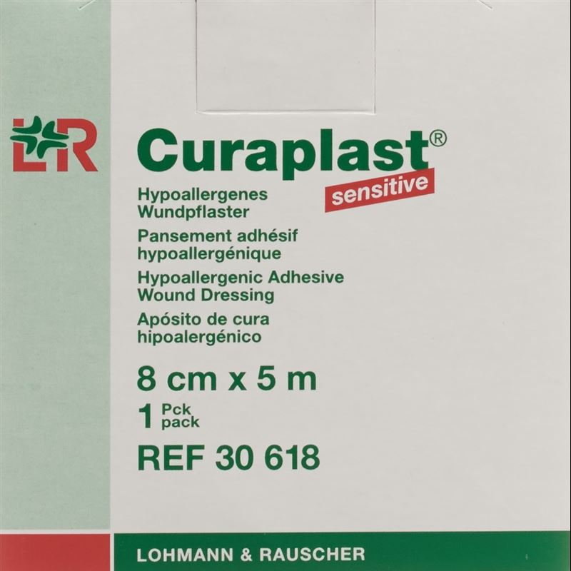 CURAPLAST Wundverband 8cmx5m hautfarbig Rolle