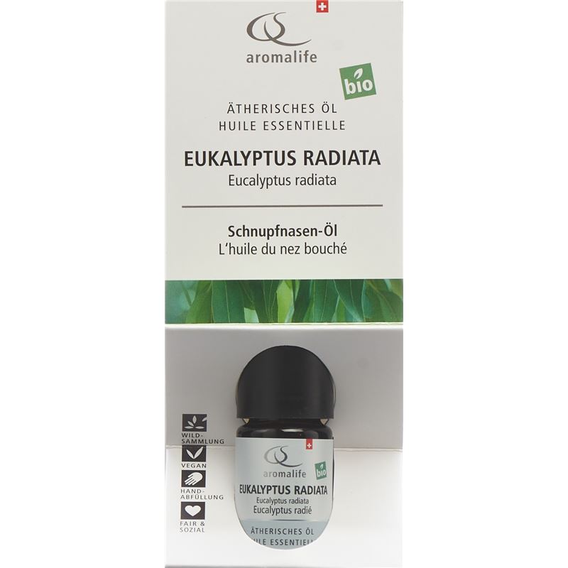 AROMALIFE TOP Eukalyptus rad wild Äth/Öl BIO 5 ml