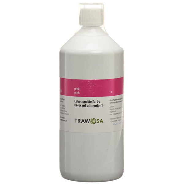TRAWOSA Lebensmittelfarbstoff pink 1000 ml