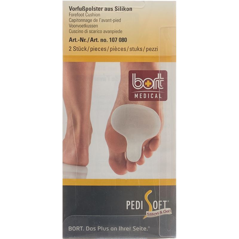 BORT PEDISOFT Vorfusspolster 2 Stk