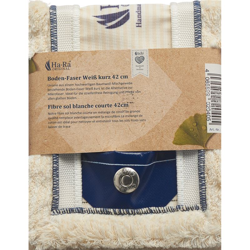 HA-RA Boden-Faser 42cm weiss kurz