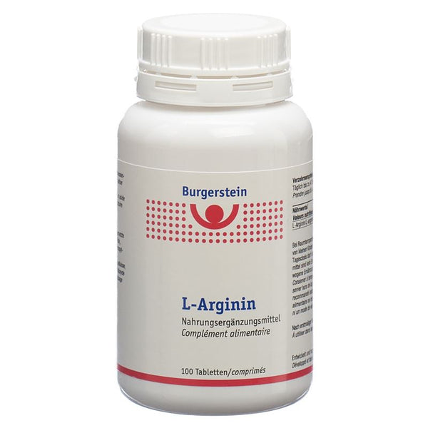 BURGERSTEIN L-Arginin Tabl 100 Stk