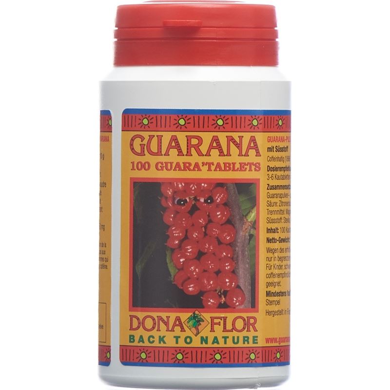 DONA FLOR Guarana Kautabl 100 Stk
