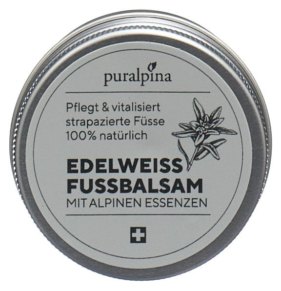 PURALPINA Edelweiss Fussbalsam Topf 30 ml