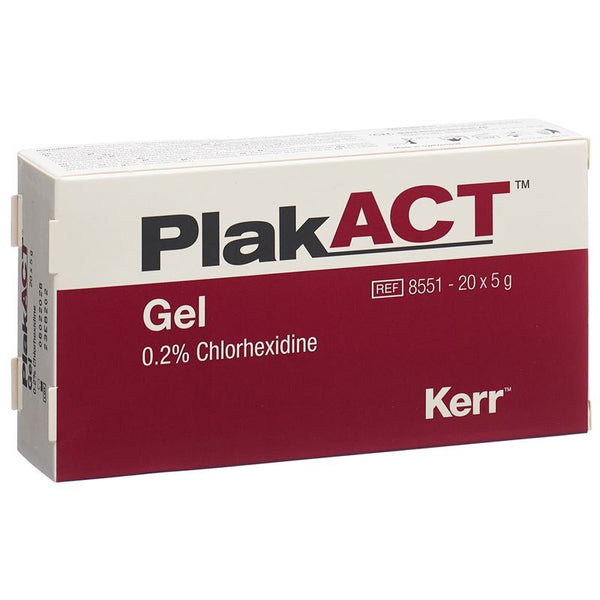 PLAKACT Gel 0.2 % Chlorhexidin 20 Tb 5 g