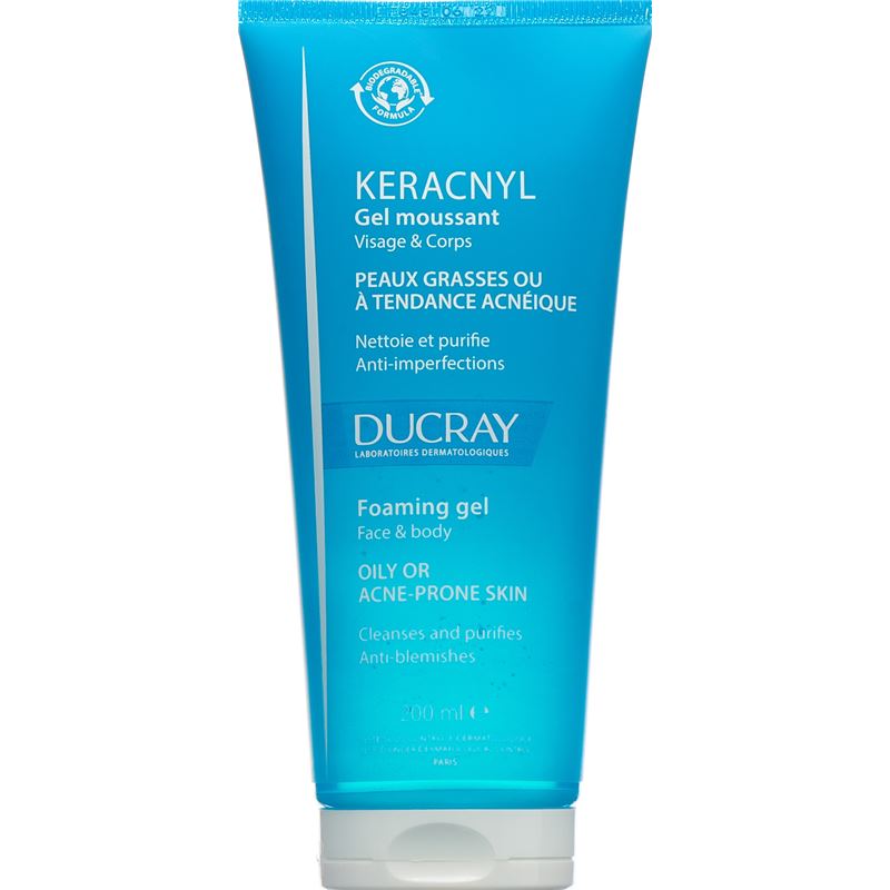 DUCRAY KERACNYL Reinigungsgel Tb 200 ml