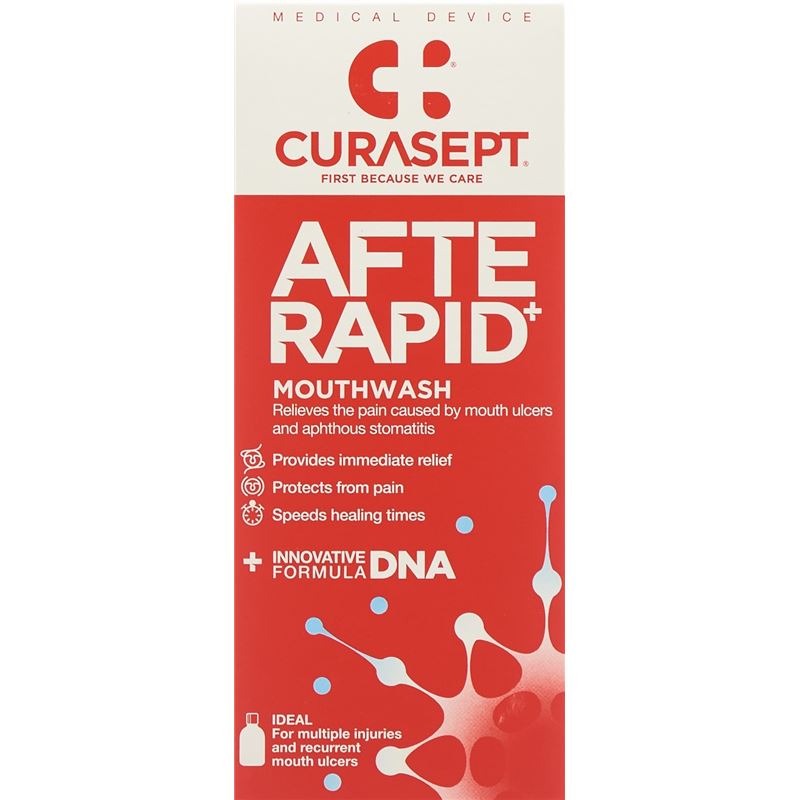 CURASEPT AFTE RAPID DNA Spüllösung EN/IT 125 ml