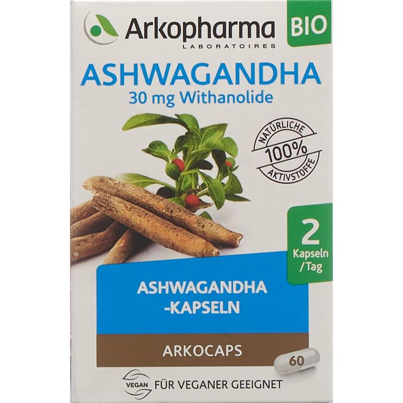 ARKOCAPS Ashwagandha Kaps Bio Ds 60 Stk