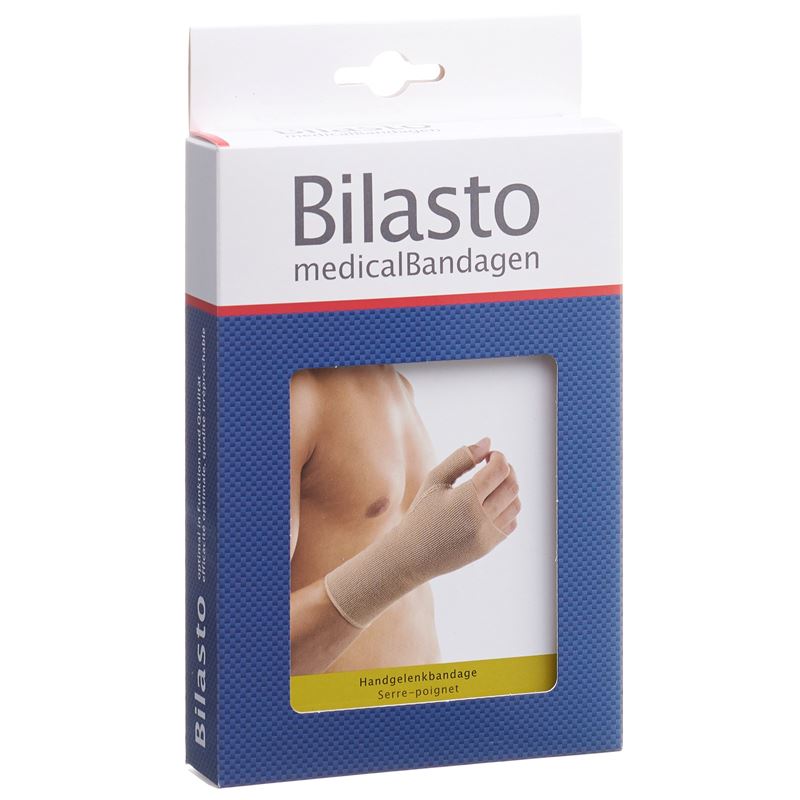 BILASTO Handgelenkbandage M m Daumenansatz beige
