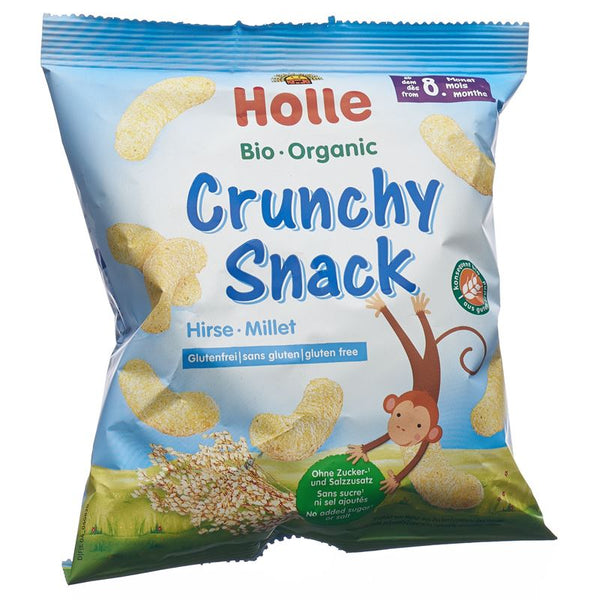 HOLLE Bio-Crunchy Snack Hirse 25 g