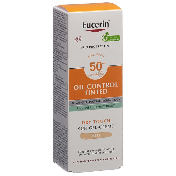 EUCERIN SUN Fa Oil Con Gel-Cr he LSF50+ 50 ml
