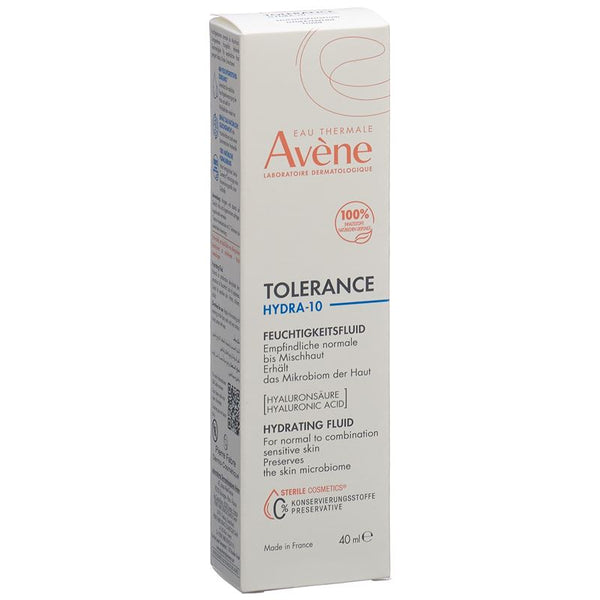 AVENE Tolér Hydra-10 Feuchtigkeitsflu Tb 40 ml