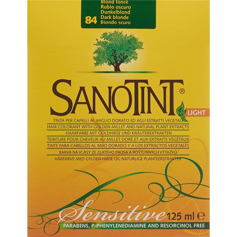 SANOTINT Sensitive Haarfarbe 84 dunkelblond