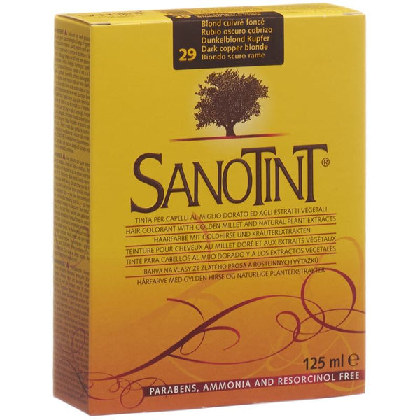 SANOTINT Haarfarbe 29 dunkelblond kupfer