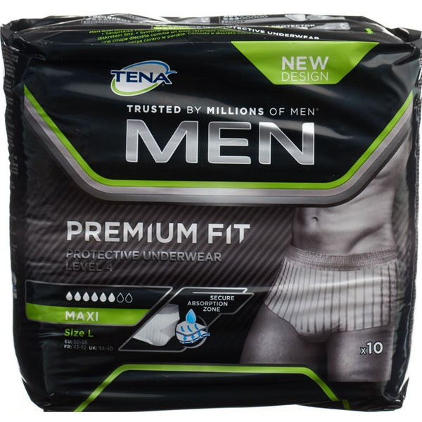 TENA Men Premium Fit Underwear Level 4 L/XL 10 Stk