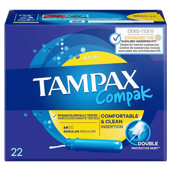 TAMPAX Tampons Compak Regular 22 Stk