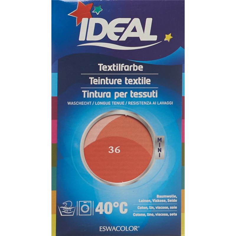 IDEAL MINI Baumwolle Color No36 korall