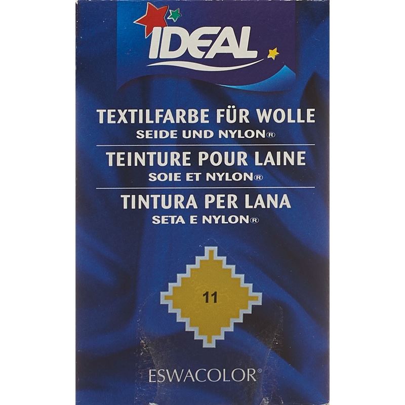 IDEAL Wolle Color Plv No11 goldgelb 30 g
