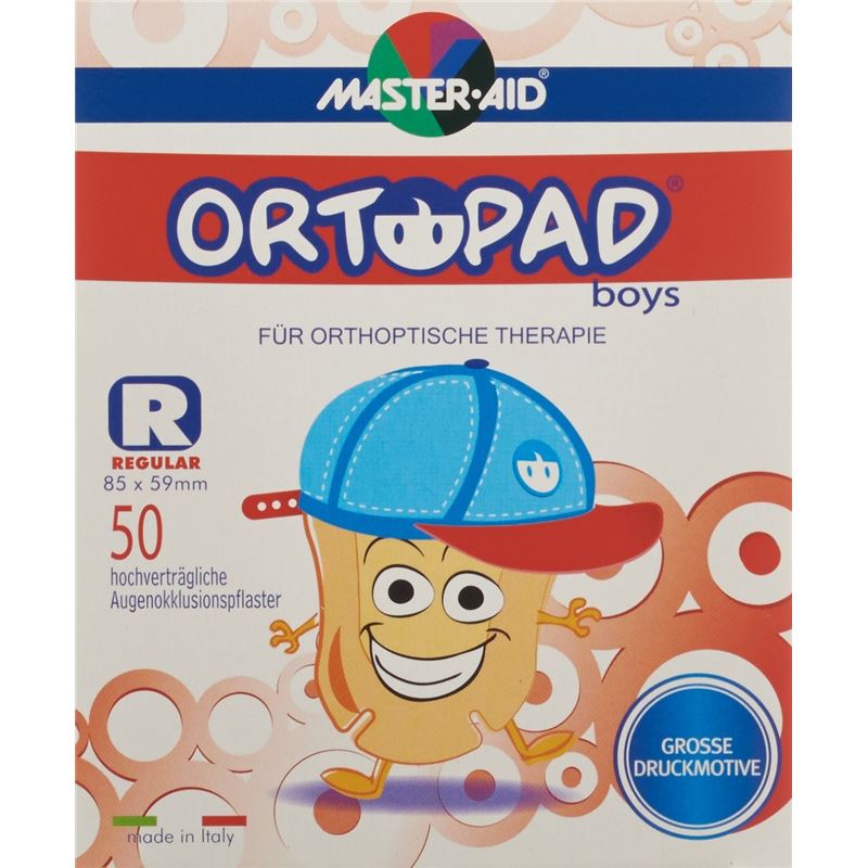 ORTOPAD Occlusionspfla Reg Boys 4J 50 Stk