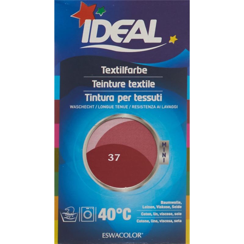 IDEAL MINI Baumwolle Color No37 hermesrot