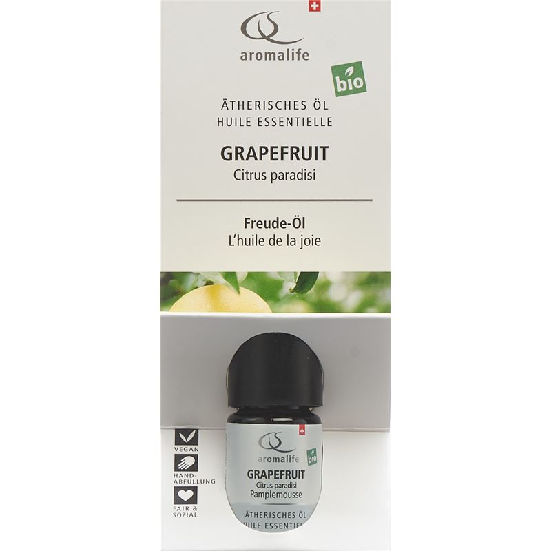AROMALIFE TOP Grapefruit Äth/Öl BIO Fl 5 ml