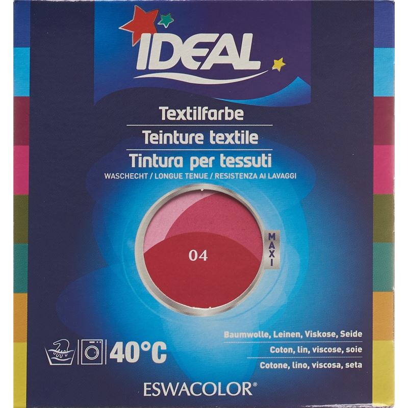 IDEAL MAXI Baumwolle Color No04 fuchsia