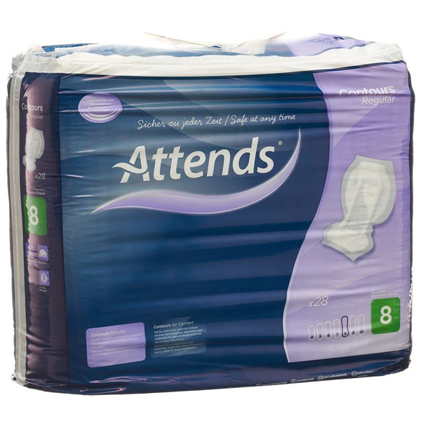 ATTENDS CONTOURS 8 Regular Einlage 28 Stk