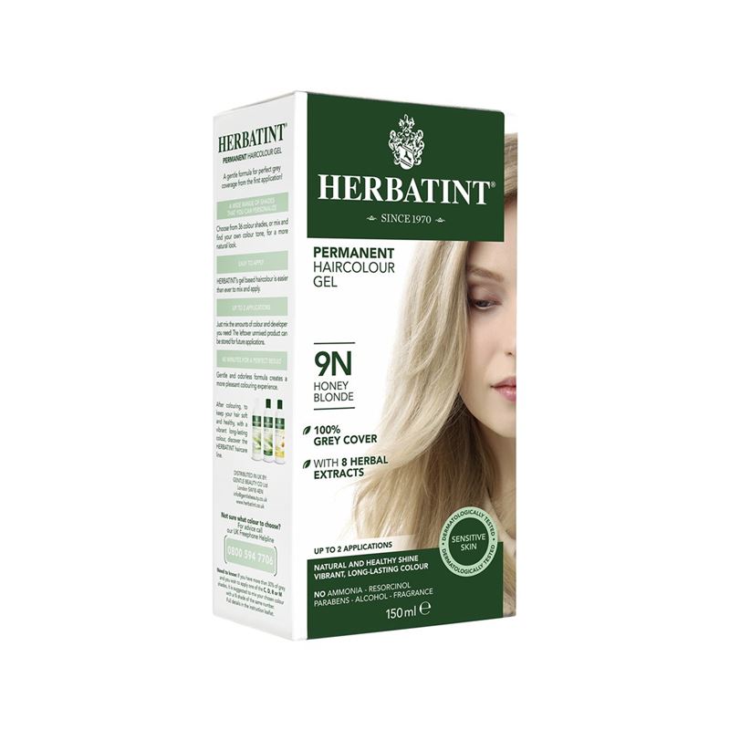 HERBATINT Haarfärbegel 9N Honigblond 150 ml