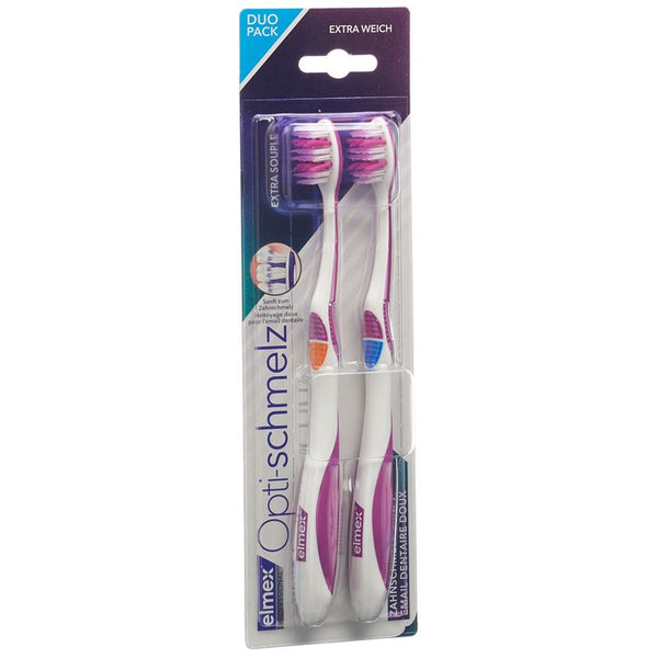 ELMEX PROF Opti-schmelz Zahnbürste Duo 2 Stk