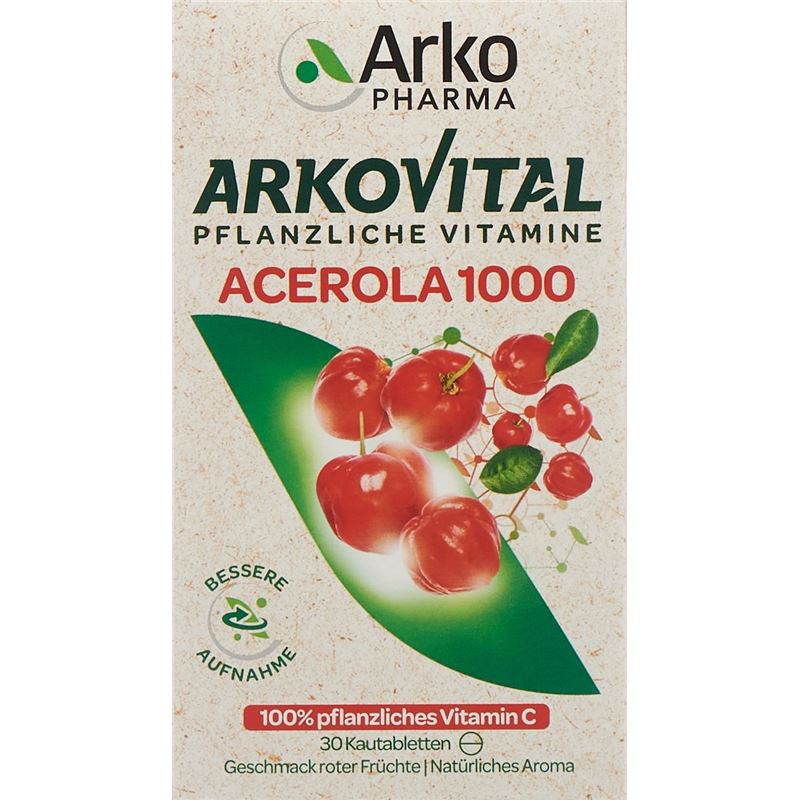 ARKOVITAL Acerola Arko Tabl 1000 mg 30 Stk