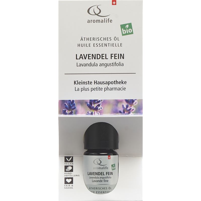 AROMALIFE TOP Lavendel fein Äth/Öl BIO Fl 5 ml