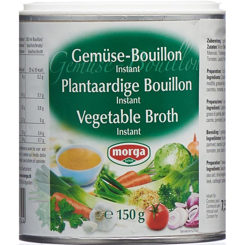 MORGA Gemüse Bouillon inst Ds 150 g