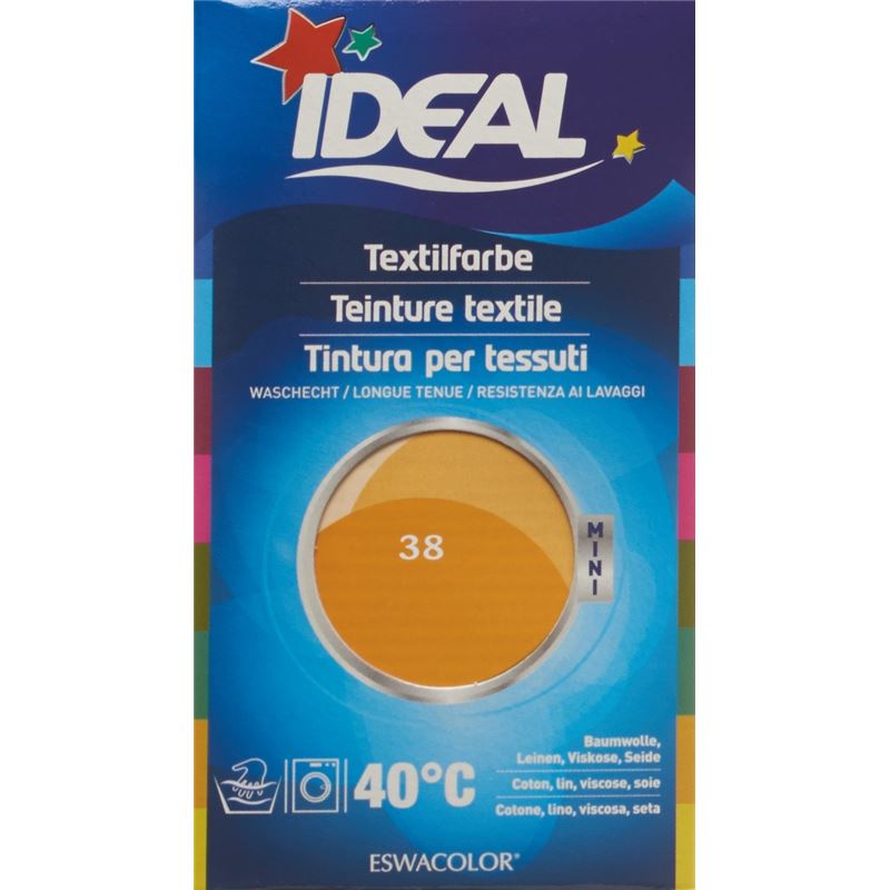 IDEAL MINI Baumwolle Color No38 mandarine