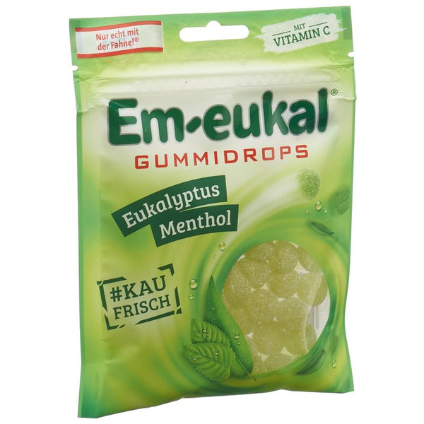 SOLDAN EM-EUKAL Gummidrops Eukaly Ment zucker 90 g