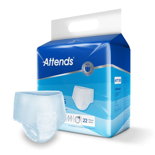 ATTENDS Pull Ons 6 XS Btl 22 Stk